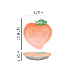 Obstteller-Set aus Keramik – dekorative Serviergeschirr für das Esszimmer