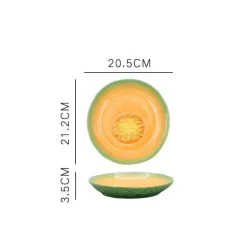 Obstteller-Set aus Keramik – dekorative Serviergeschirr für das Esszimmer