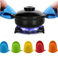 Ofenhandschuhe aus Silikon – hitzebeständige, antihaftbeschichtete Backhandschuhe