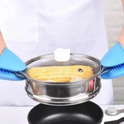 Ofenhandschuhe aus Silikon – hitzebeständige, antihaftbeschichtete Backhandschuhe