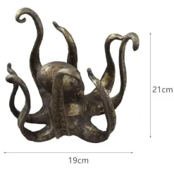 Oktopus-Becherhalter – Wohndekor-Akzent aus Kunstharz
