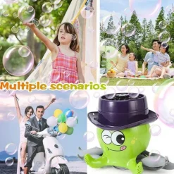 Oktopus-Seifenblasenmaschine – Automatisches Spielzeug für Kinder