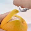 Orangenschäler aus Edelstahl – einfaches Werkzeug zum Schneiden von Fingerfrüchten