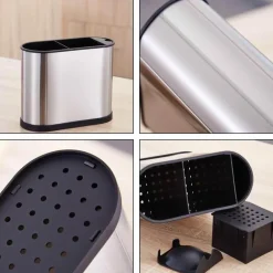 Organizer für Küchenutensilien – Abtropfgestell zur Aufbewahrung in der Küche