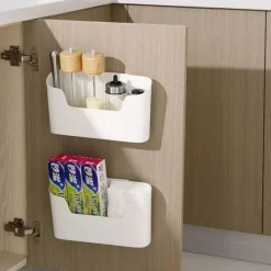 Organizer unter der Spüle – selbstklebende Aufbewahrungslösung für Küche und Bad