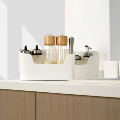 Organizer unter der Spüle – selbstklebende Aufbewahrungslösung für Küche und Bad