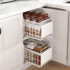 Organizer unter der Spüle – Ausziehbares Lagerregal
