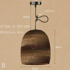 Origami LED Pendant Lamp - Modern Paper Light Shade