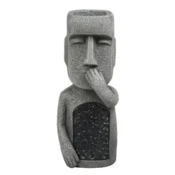 Osterinsel-Statue-Pflanzgefäß – Garten-Blumentopf-Dekor