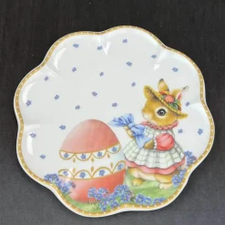 Oster-Tulpen-Geschirrset – Frühlingsinspiriertes Serviergeschirr aus Keramik