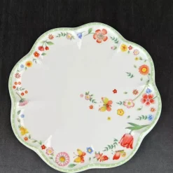 Oster-Tulpen-Geschirrset – Frühlingsinspiriertes Serviergeschirr aus Keramik