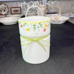 Oster-Tulpen-Geschirrset – Frühlingsinspiriertes Serviergeschirr aus Keramik