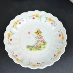 Oster-Tulpen-Geschirrset – Frühlingsinspiriertes Serviergeschirr aus Keramik