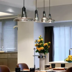 Oval Pendant Lamp - Modern Nordic Ceiling Light Fixture