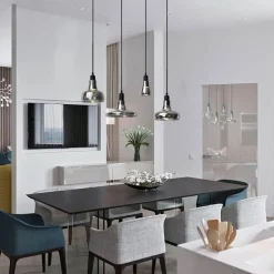 Oval Pendant Lamp - Modern Nordic Ceiling Light Fixture