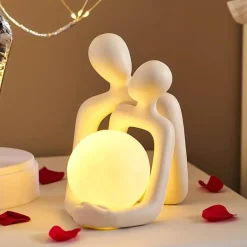 Paar-Liebeslampe - Ewige Verbundenheit Nachtlicht