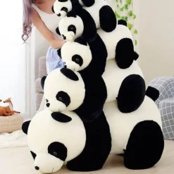 Panda-Familienkissen – Niedliche Tierkissen für die Kinderdekoration