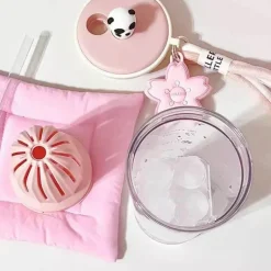 Panda-Wasserflasche – entzückender wiederverwendbarer Getränkebehälter für Kinder und Erwachsene