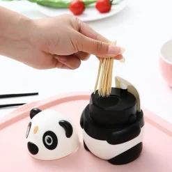 Panda-Zahnstocherhalter – Süßes Küchenaccessoire
