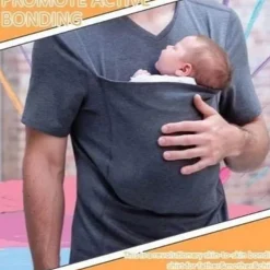 Papa Känguru T-Shirt - Lustiges Vatertags-T-Shirt