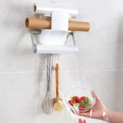 Papierrollenschneiderhalter - Wandmontierter Folienspender