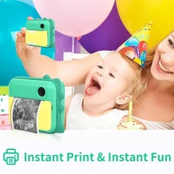 Pastel Sofortbildkameradrucker – Tragbarer digitaler Fotodrucker