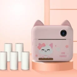 Pastel Sofortbildkameradrucker – Tragbarer digitaler Fotodrucker