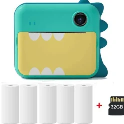 Pastel Sofortbildkameradrucker – Tragbarer digitaler Fotodrucker