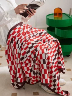 Pastelldecke – Weicher, gemütlicher Überwurf in Pastellfarben