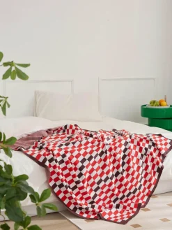 Pastelldecke – Weicher, gemütlicher Überwurf in Pastellfarben