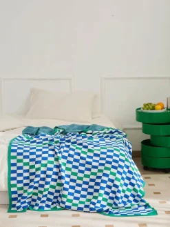 Pastelldecke – Weicher, gemütlicher Überwurf in Pastellfarben