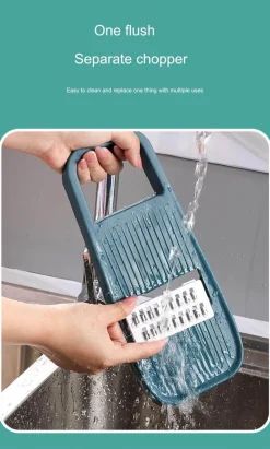 Pastellfarbener Gemüseschneider – Multifunktionales Küchenwerkzeug