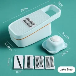 Pastellfarbener Gemüseschneider – Multifunktionales Küchenwerkzeug