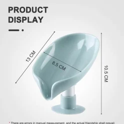 Pastellfarbener Seifenhalter - Selbstklebendes Abtropfgestell