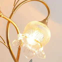 Pastoral Rose Tischlampe - Dekorative Akzentbeleuchtung