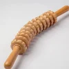 1pc Handheld Holz Massager mit 12 Rollen Trigger Punkt Therapie
