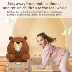 Pädagogisches Bärenbewegungsspiel für Kinder