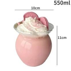 Personalisierte hitzebeständige Perlmilchteetassen für Partys