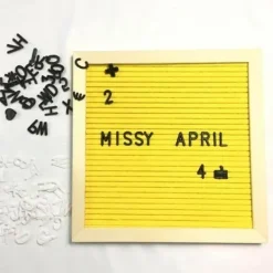 Personalisiertes Buchstabenschild - Personalisiertes Wohndekor