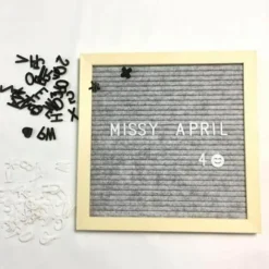 Personalisiertes Buchstabenschild - Personalisiertes Wohndekor