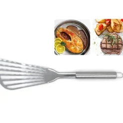 Pfannenwender aus Edelstahl – Küchenutensil zum Braten von Eiern und mehr