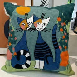 Picasso Abstrakter Kissenbezug - Besticktes Sofa-Auto-Dekor