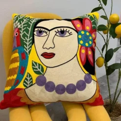 Picasso Abstrakter Kissenbezug - Besticktes Sofa-Auto-Dekor