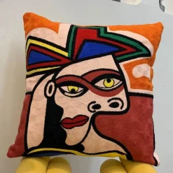 Picasso Abstrakter Kissenbezug - Besticktes Sofa-Auto-Dekor