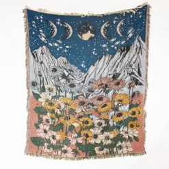 Picknickmatten-Sofabezug mit Geo-Quaste – Outdoor-Matte und Sofaschutz