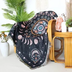 Picknickmatten-Sofabezug mit Geo-Quaste – Outdoor-Matte und Sofaschutz