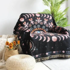 Picknickmatten-Sofabezug mit Geo-Quaste – Outdoor-Matte und Sofaschutz