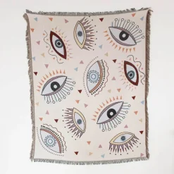 Picknickmatten-Sofabezug mit Geo-Quaste – Outdoor-Matte und Sofaschutz