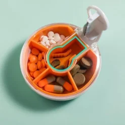 Pillendose – Tragbares Reiseetui für Medikamente