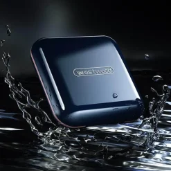 Pillendose mit 4 Fächern – Reisekapselhülle für Medikamente